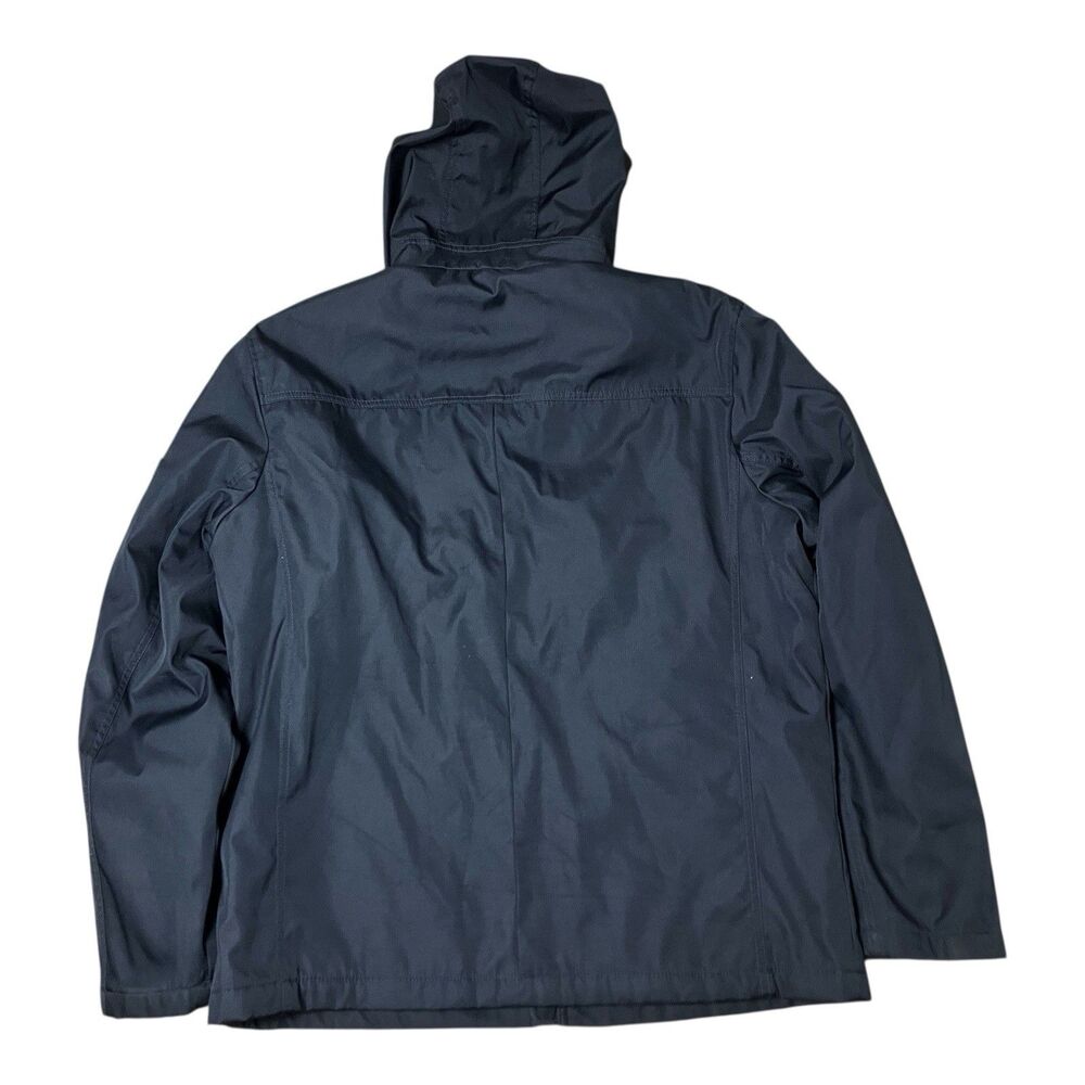 Calvin Klein Jacket Mens L Navy Hooded Full Zip Insulated Lightweight Casual - Picture 14 of 16